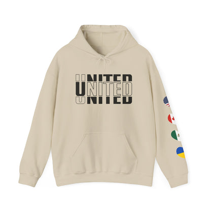 LOVE United Heavy Blend Hoodie – Minimalist Edition 🌍❤️