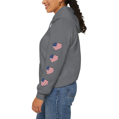 LOVE United - USA Ukraine Hoodie