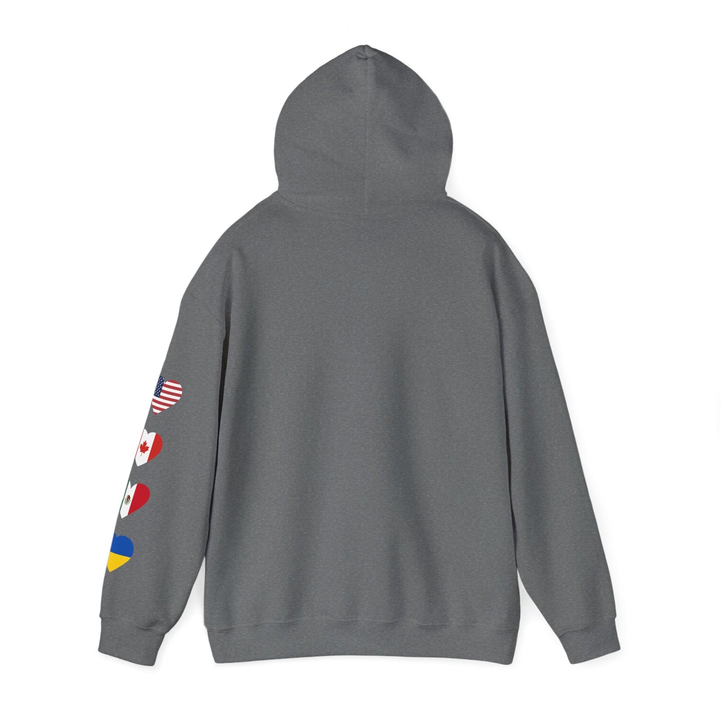 LOVE United Heavy Blend Hoodie – Minimalist Edition 🌍❤️