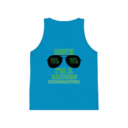 BRUH I’m A Raiders Kindergartner Kids Tank Top