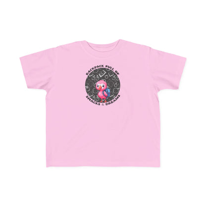Backpack Full of Snacks & Dreams – Toddler Tee