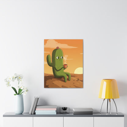 Existential Cactus: Sunrise, Sass, and Silent Dread