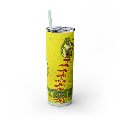 GNK Titans Softball 20oz Skinny Tumbler – GNK Fastpitch Stainless Steel Cup