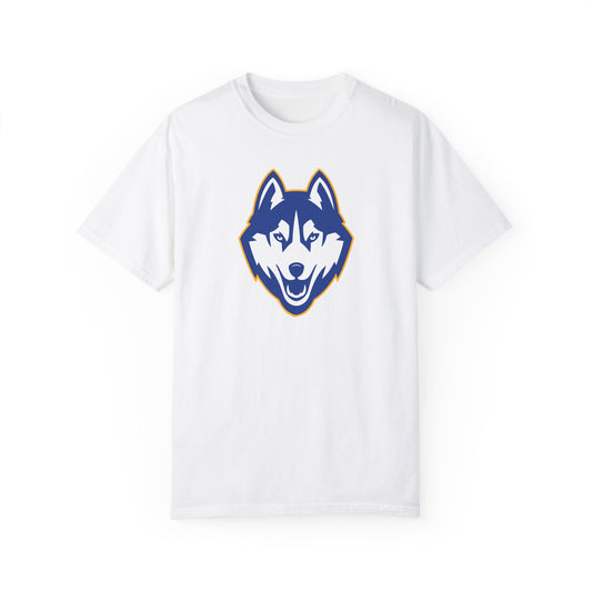 Bigfork Huskies Logo Unisex Garment-Dyed T-shirt