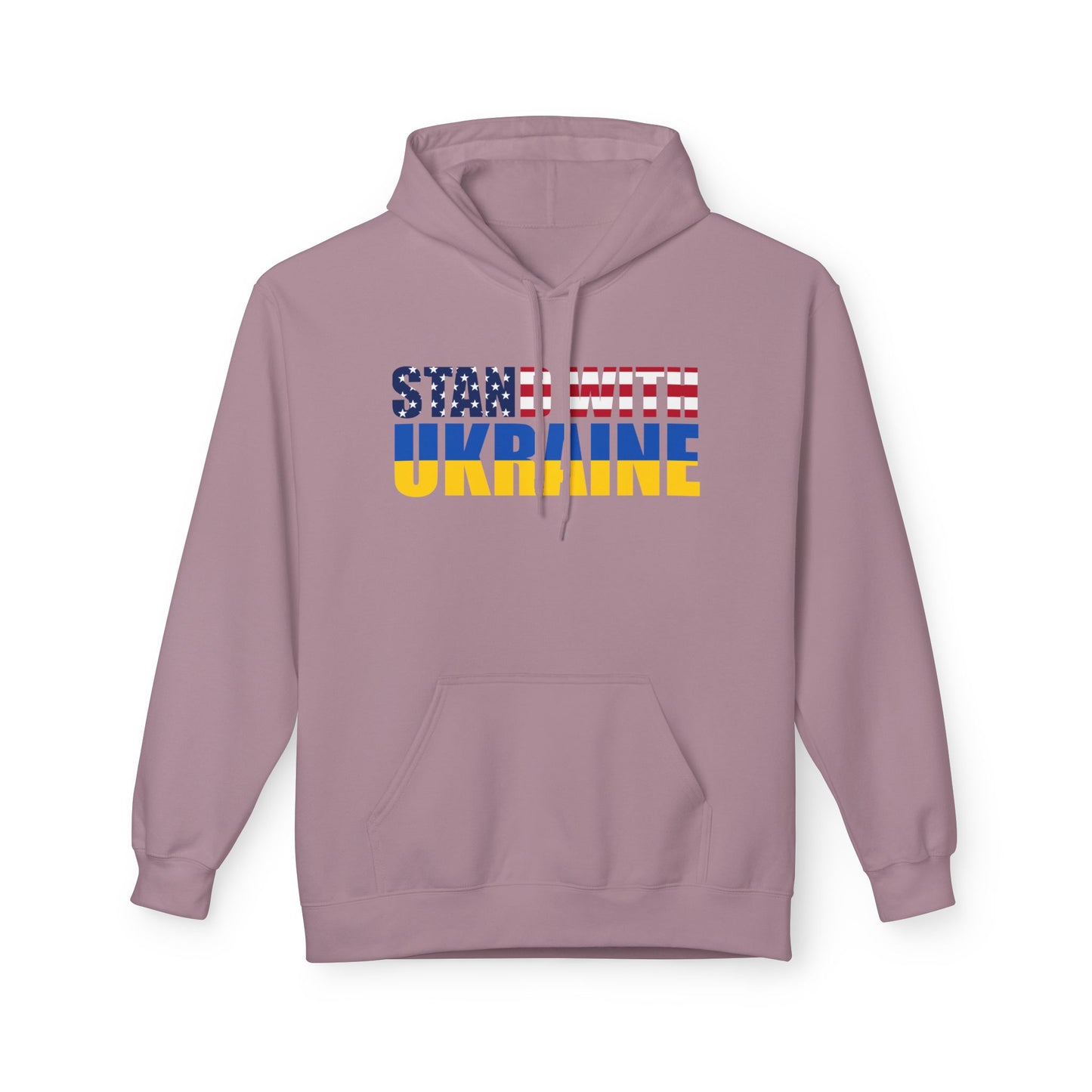 Stand With Ukraine - Unisex Softstyle Fleece Hoodie