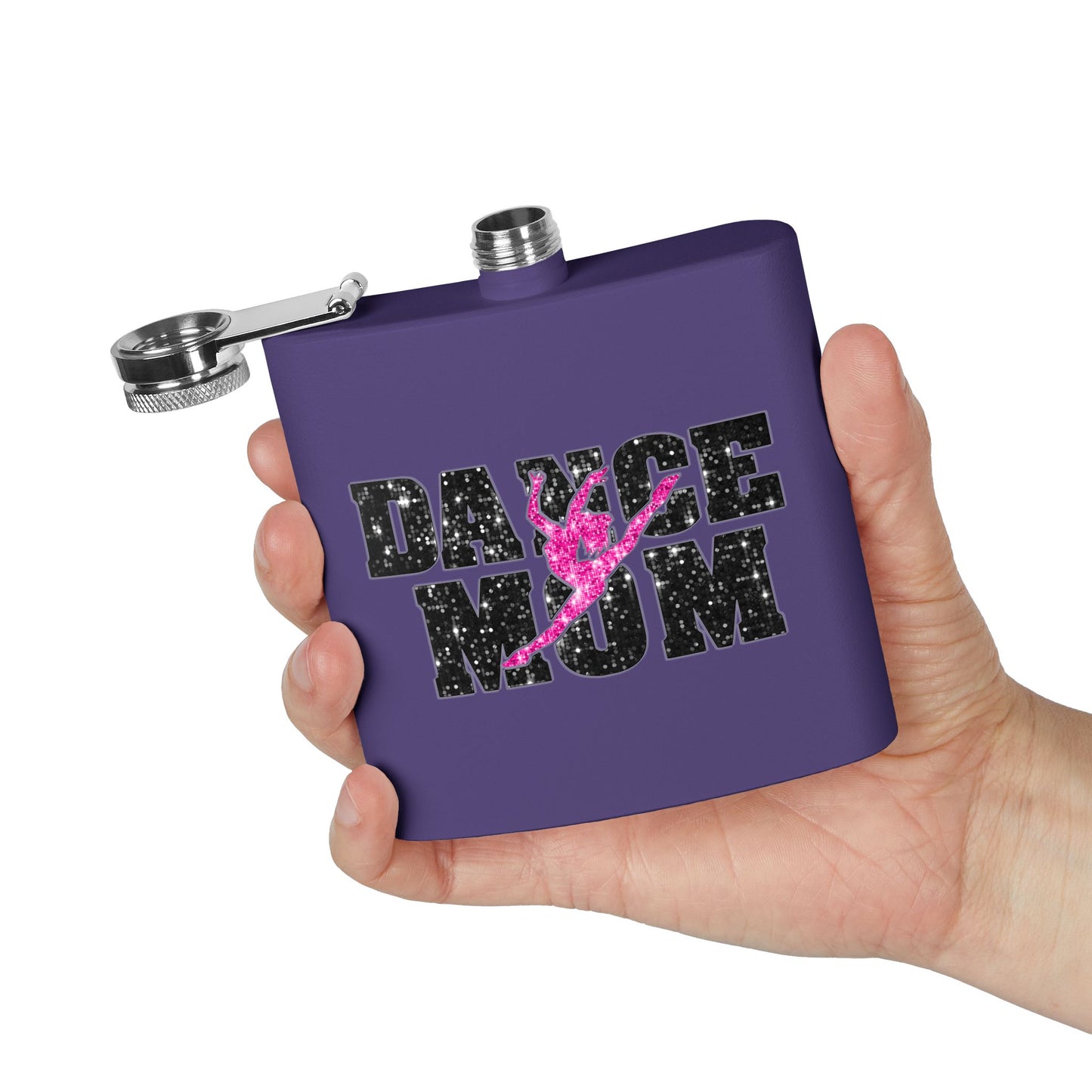 Dance Mom Emergency Hydration Flask – 6oz Stainless Sass for Recitals, Rehearsals & Sanity