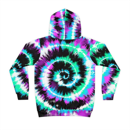 Vibrant Vortex Tie-Dye Hoodie