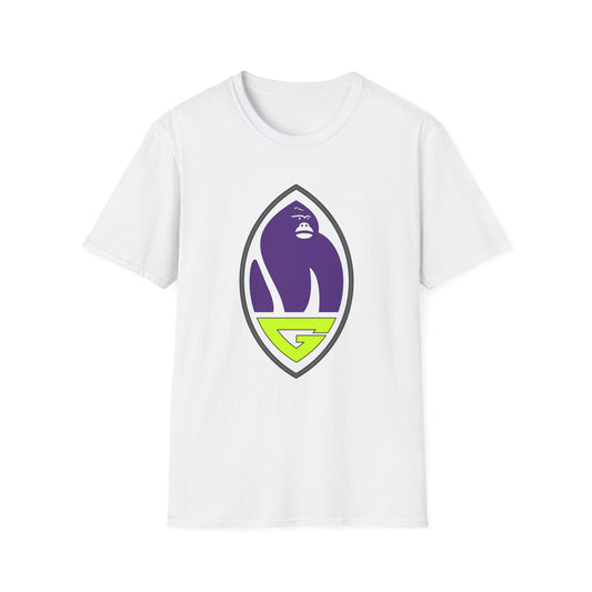 Bold & Purple: The Gorilla Emblem Tee