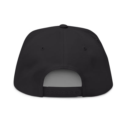 Chisholm Flat Bill Snapback – Fearless Flat Brim with Full-Throttle Flair
