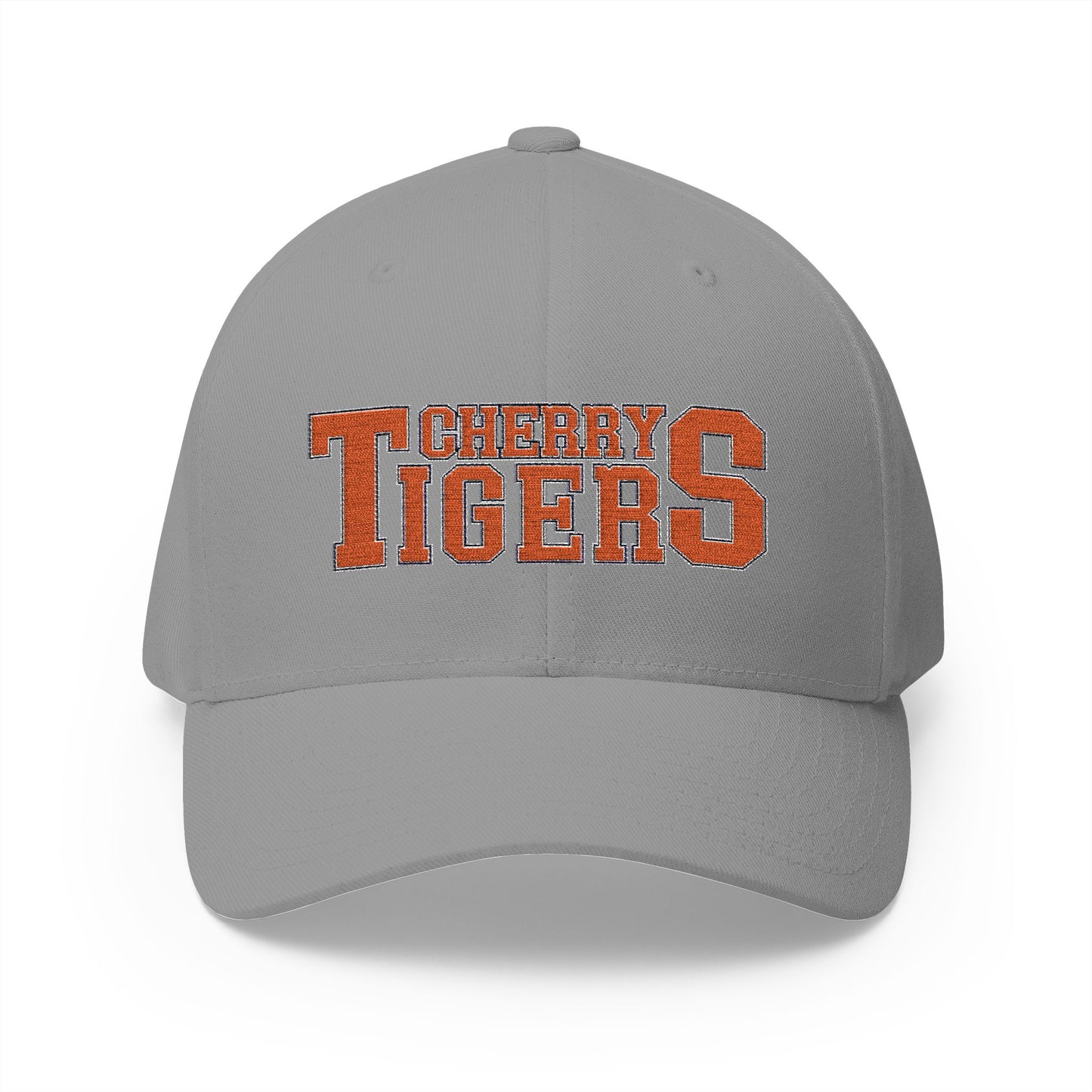 Cherry Tigers Flex-Fit Structured Cap – Stealth Mode: Activated 🧢🐅