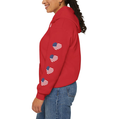 LOVE United - USA Ukraine Hoodie