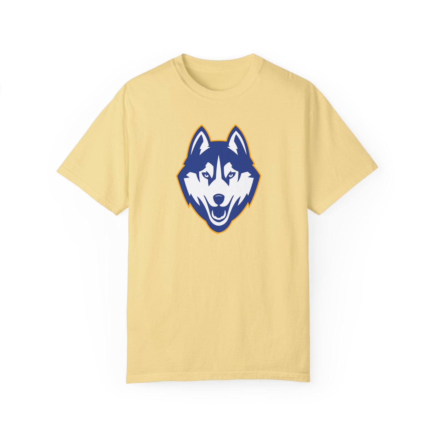 Bigfork Huskies Logo Unisex Garment-Dyed T-shirt