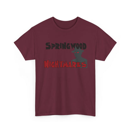 Springwood High Nightmares Unisex Tee – Horror Movie Spirit Wear