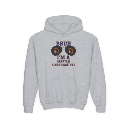 BRUH I’m a Spartan Kindergartner – NK Youth Hoodie