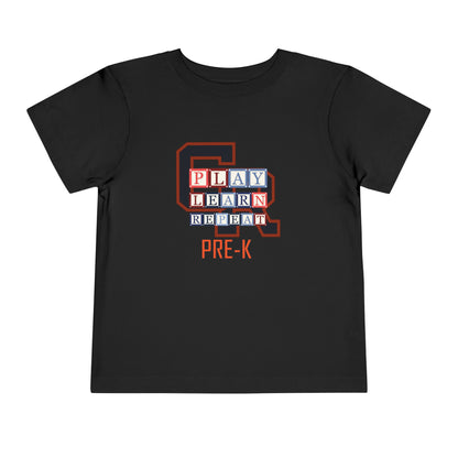 Grand Rapids Thunderhawks – Play. Learn. Repeat. Pre-K Toddler Tee