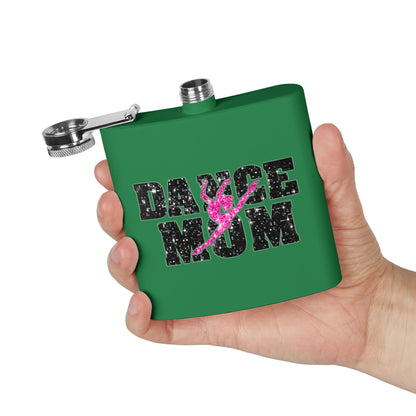 Dance Mom Emergency Hydration Flask – 6oz Stainless Sass for Recitals, Rehearsals & Sanity