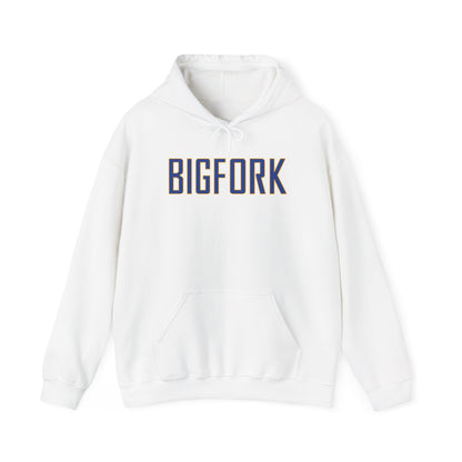 Bigfork Huskies Back-Logo Hoodie — Front Wordmark, Classic Comfort