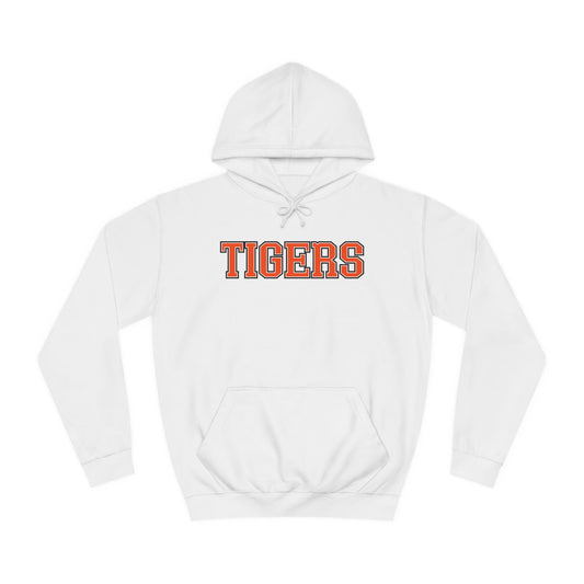 Cherry Tigers Logo on Back Hoodie