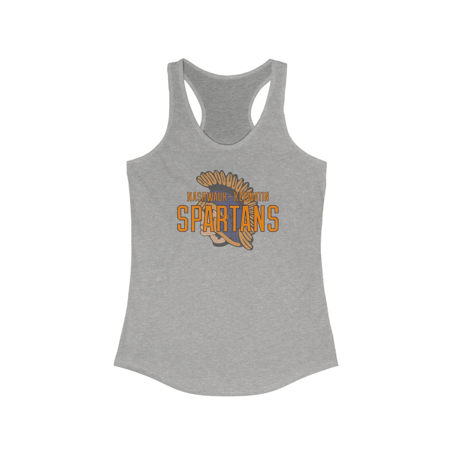 Nashwauk-Keewatin Spartans Racerback Tank – Cool, Comfy, and Full of Spirit