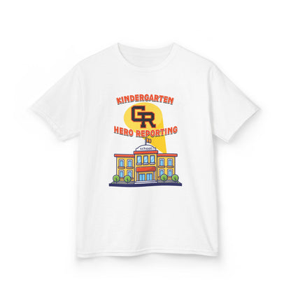 Kindergarten: Hero Reporting for Duty – Grand Rapids Thunderhawks Kids Tee
