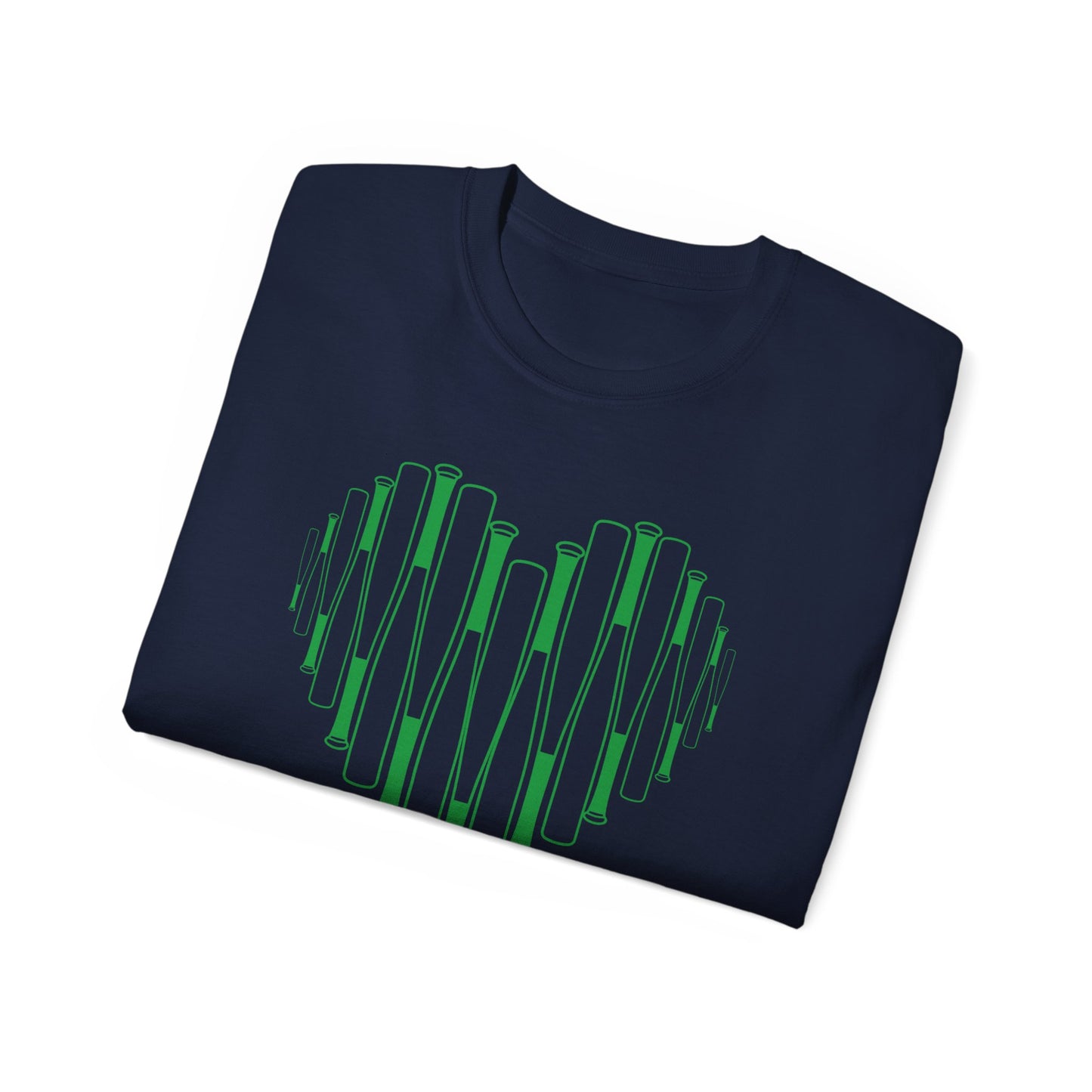 GNK Titans Baseball/Softball Heart Bat Tee