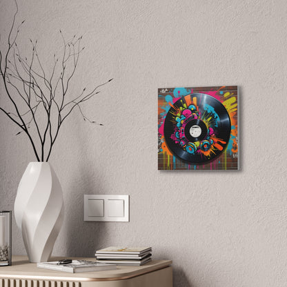 Spin City: Vinyl Graffiti Vibes