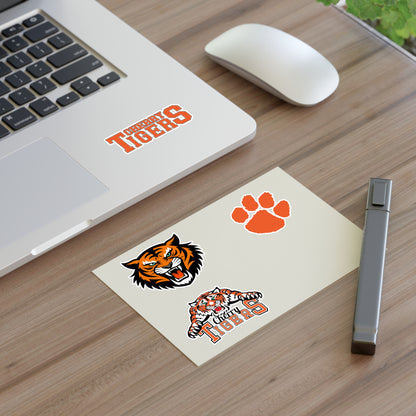 Cherry High School Tigers Sticker Sheet