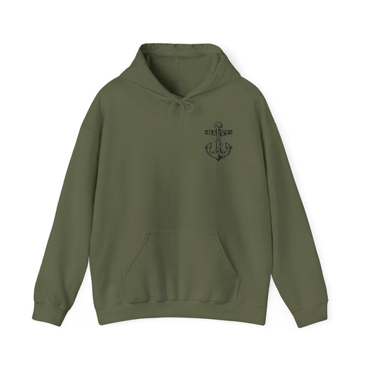 Navy Submarine Hooded Sweatshirt – Honor, Courage, Commitment