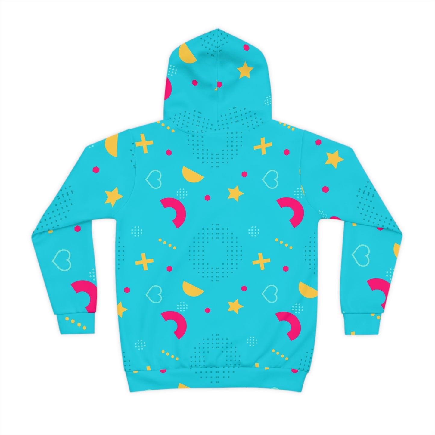 80's Inspired Blue Hoodie