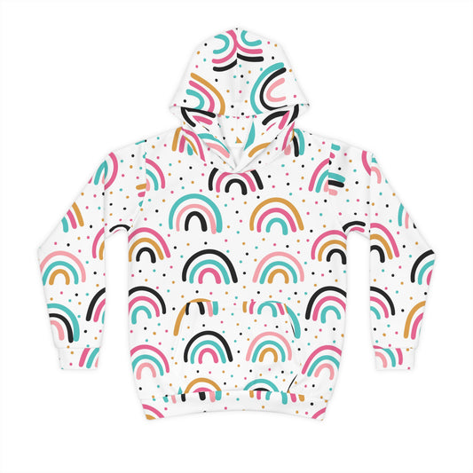 Color Burst Rainbow Hoodie