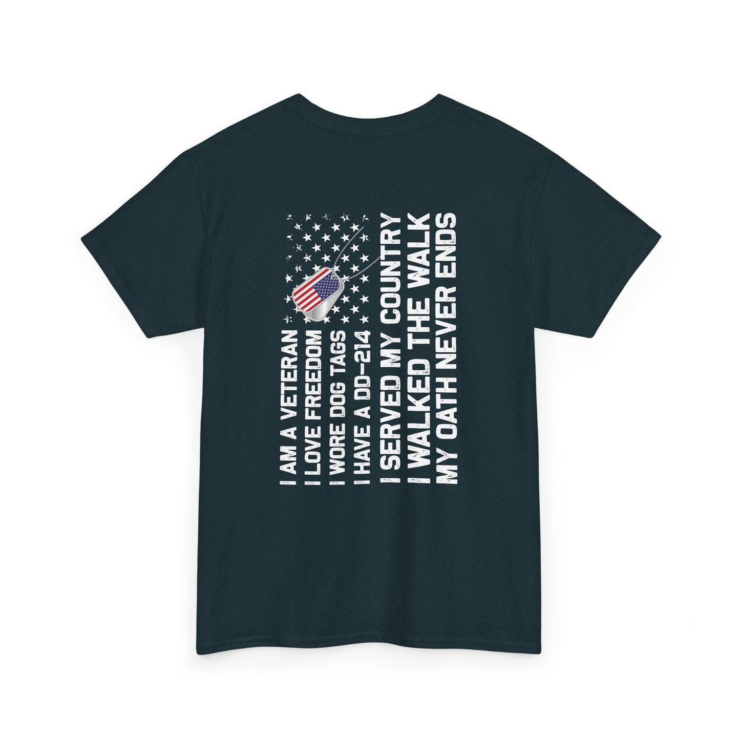 Title: Veteran Oath Tee - A Statement of Honor and Service