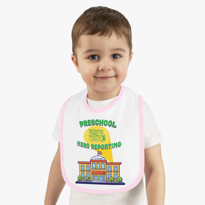 Preschool: Hero Reporting – Greenway Raiders Baby Bib