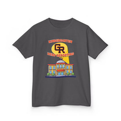 Kindergarten: Hero Reporting for Duty – Grand Rapids Thunderhawks Kids Tee