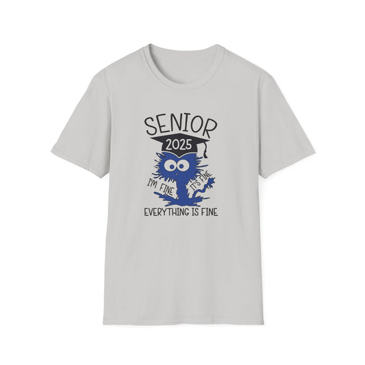 Bigfork Huskies "I'm Fine" Senior Class of 2025 Softstyle T-Shirt