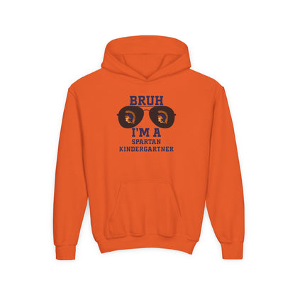 BRUH I’m a Spartan Kindergartner – NK Youth Hoodie
