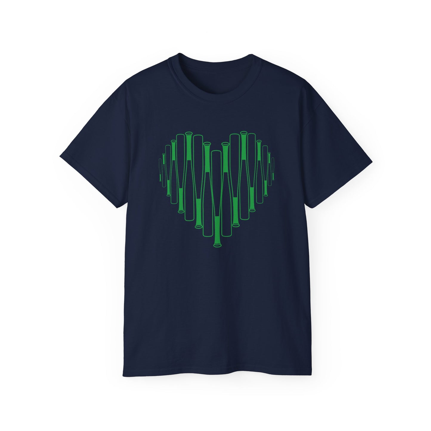 GNK Titans Baseball/Softball Heart Bat Tee