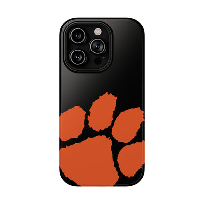 Cherry High School Pawprint Impact-Resistant Phone Case