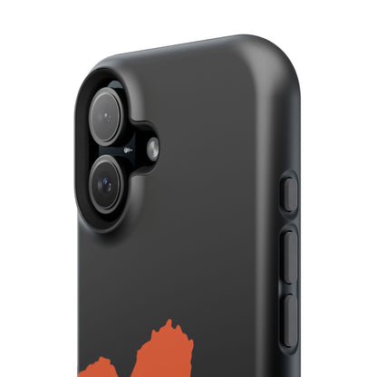 Cherry High School Pawprint Impact-Resistant Phone Case