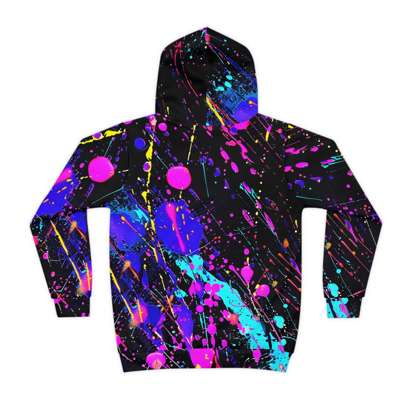 Electric Paint Splash Hoodie