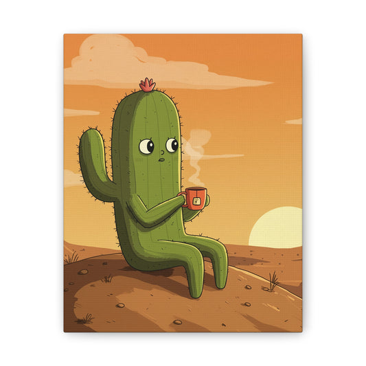 Existential Cactus: Sunrise, Sass, and Silent Dread