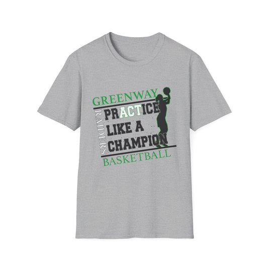 Greenway Raiders "Act Like a Champion" Basketball Practice Shirt