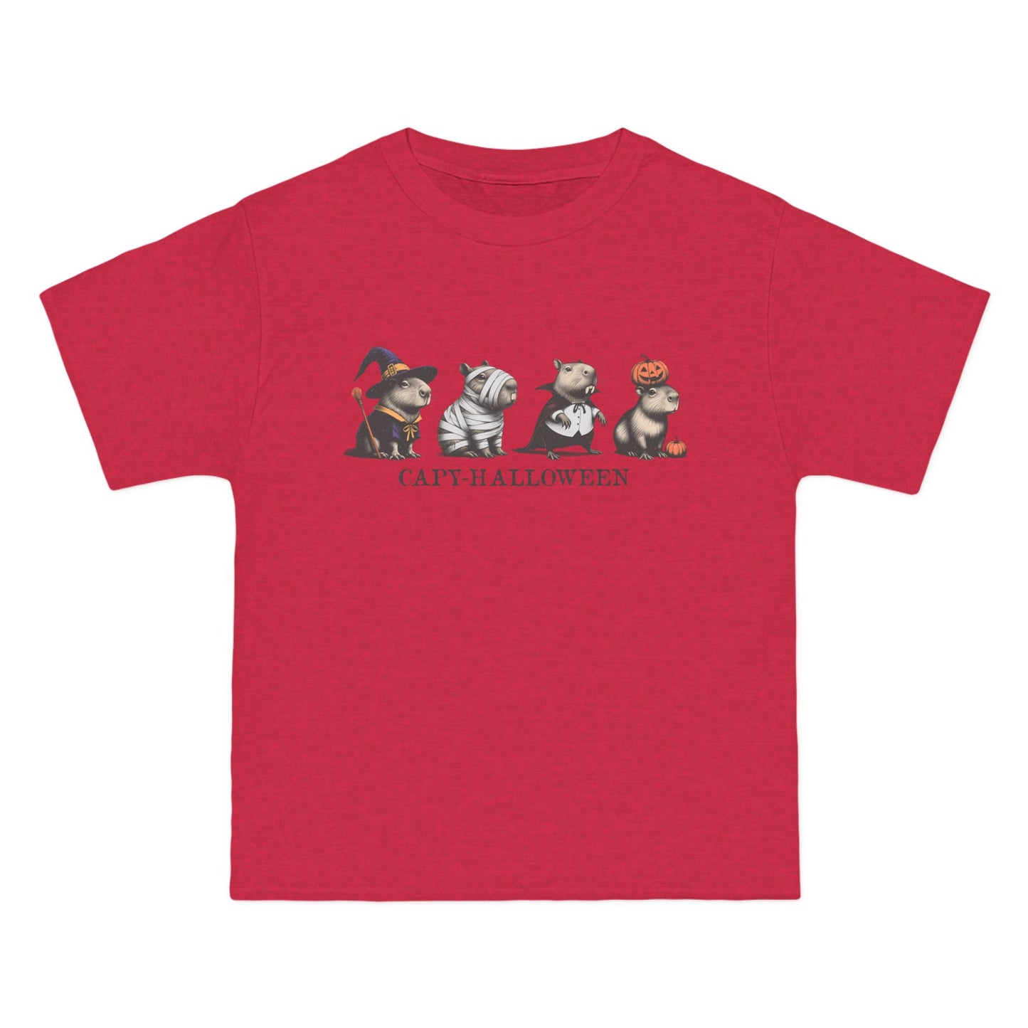Capy Halloween Season T-Shirt – Spooky Fun with Capybara Style