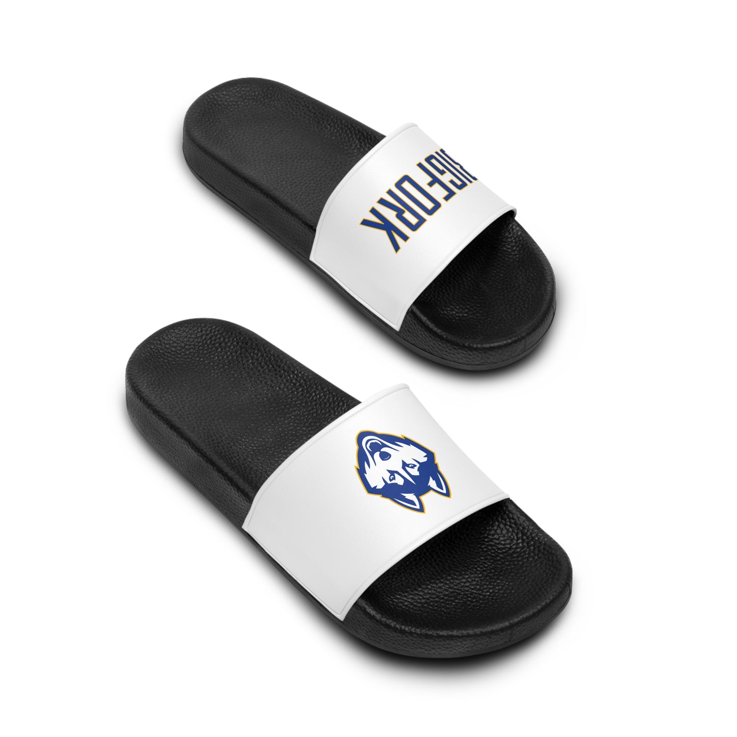 Bigfork Huskies Women’s Slide Sandals – Comfortable and Stylish Fan Gear