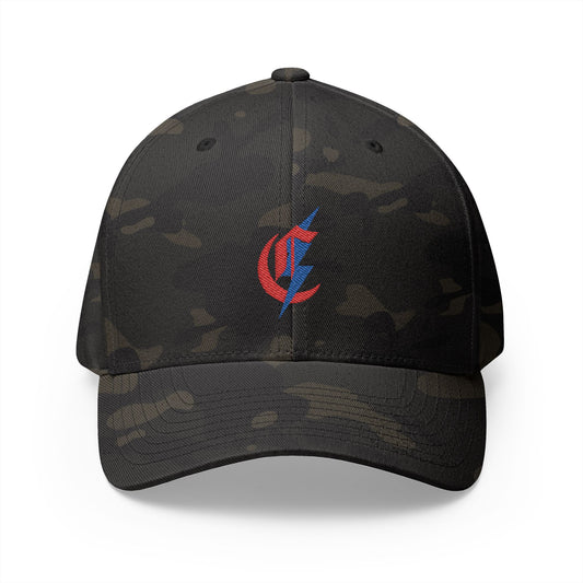 Bluestreaks Fitted Cap – Silent. Sharp. Shockwave Ready.