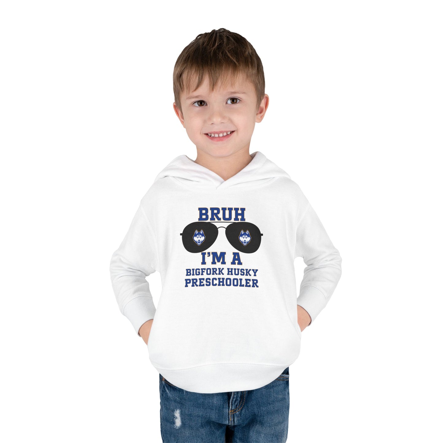 BRUH I’m a Bigfork Husky Preschooler – Toddler Hoodie of Legends