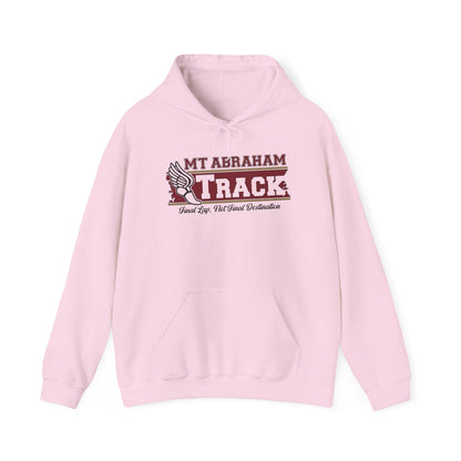 Mt. Abraham Track Hoodie — “Final Lap, Final Destination: The Finish Line” Edition