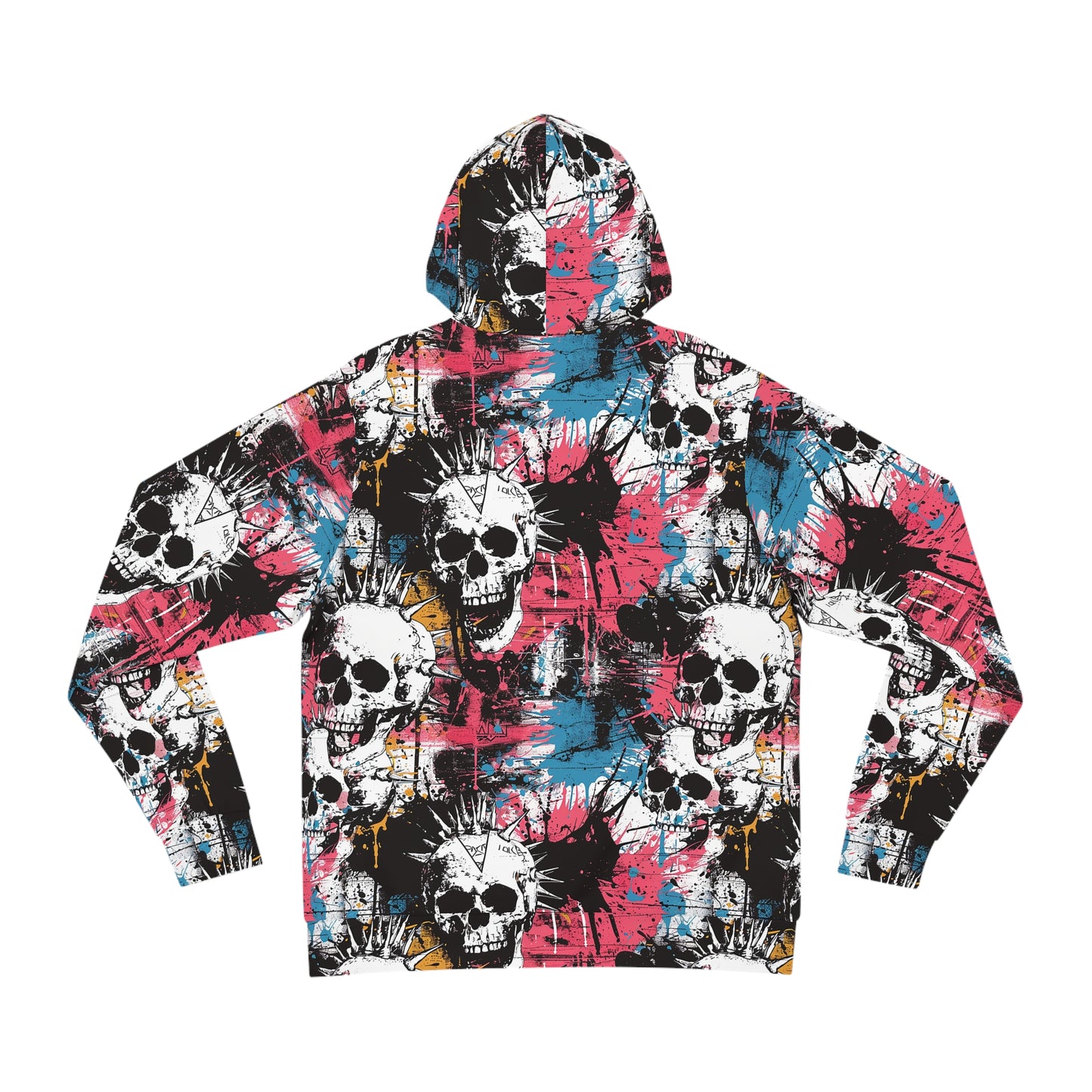 Chaos & Skulls Punk Hoodie