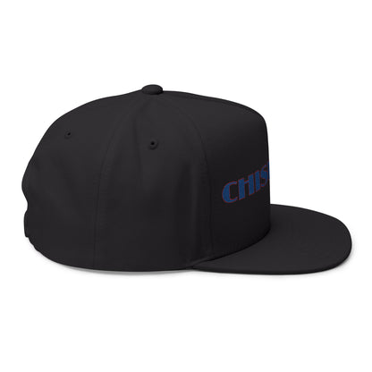 Chisholm Flat Bill Snapback – Fearless Flat Brim with Full-Throttle Flair