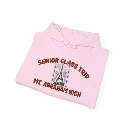 Mt. Abraham High Senior Class Trip Hoodie – Paris or Bust (…Mostly Bust)