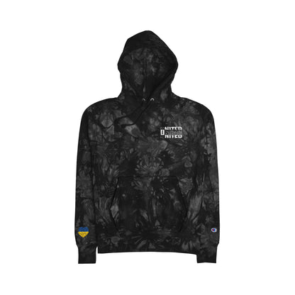 United & Embroidered - Champion Tie-Dye Hoodie